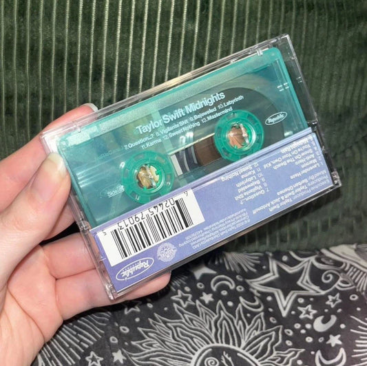 Taylor Swift Midnights Limited Edition Moonstone Blue Cassette