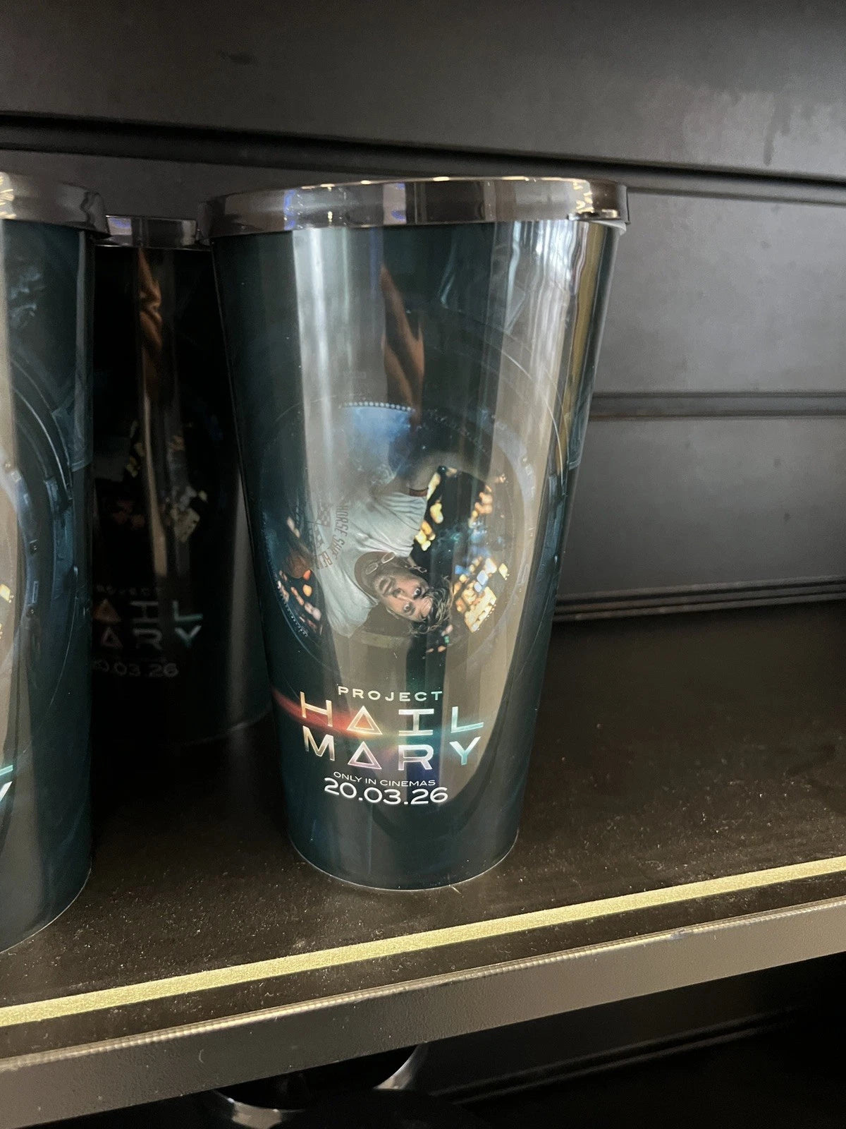 Project Hail Mary Limited Edition Helmet Popcorn Bucket and Collectors Cup Odeon