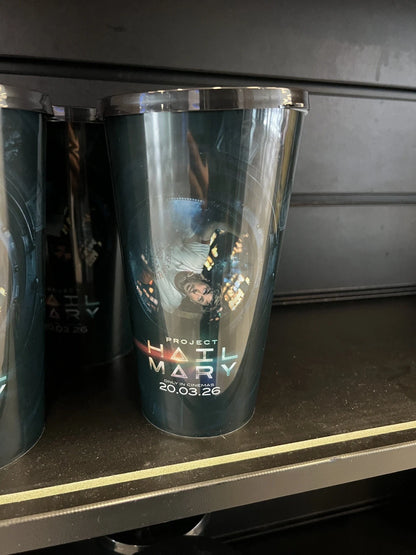 Project Hail Mary Limited Edition Helmet Popcorn Bucket and Collectors Cup Odeon