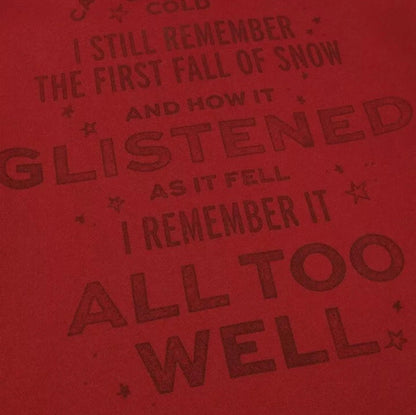 RED (TAYLOR'S VERSION) I REMEMBER IT ALL TOO WELL ZIP POLO NWT SIZE MEDIUM