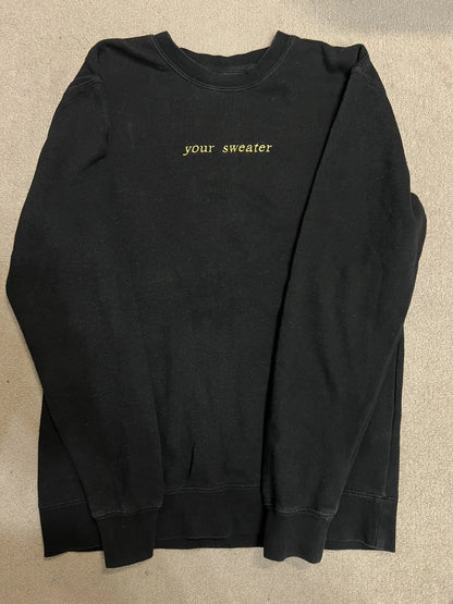 Conan Gray Original Heather Sweater Black 2023 Size Small S