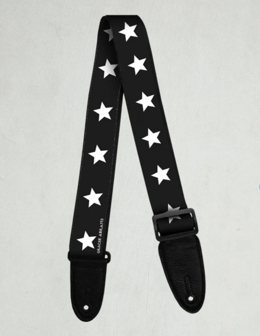 Gracie Abrams Guitar Strap Star Pattern Authentic