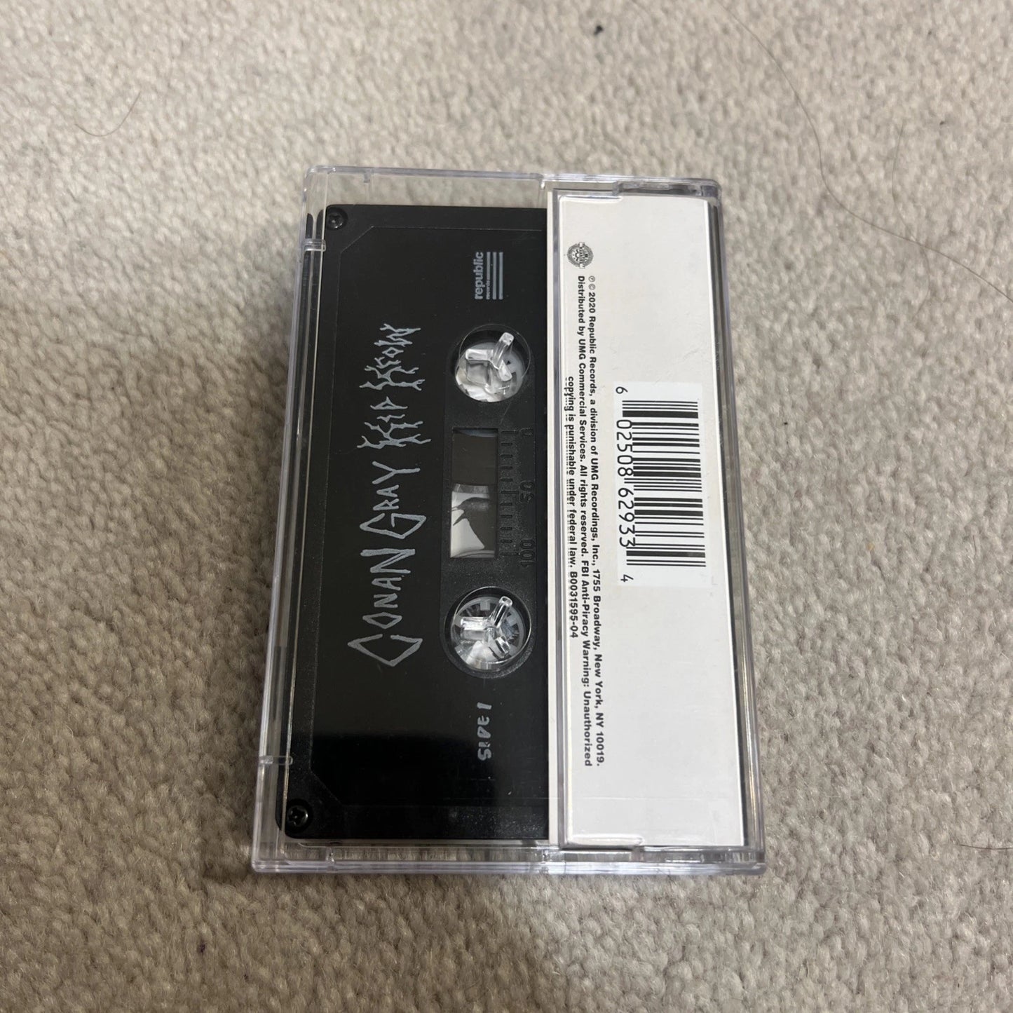CONAN GRAY Kid Krow Cassette TAPE
