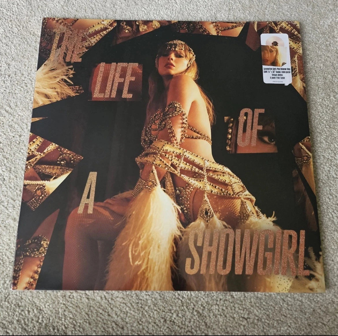 The Life of a Showgirl The Crowd is Your King Summertime Spritz Pink Vinyl SEALED