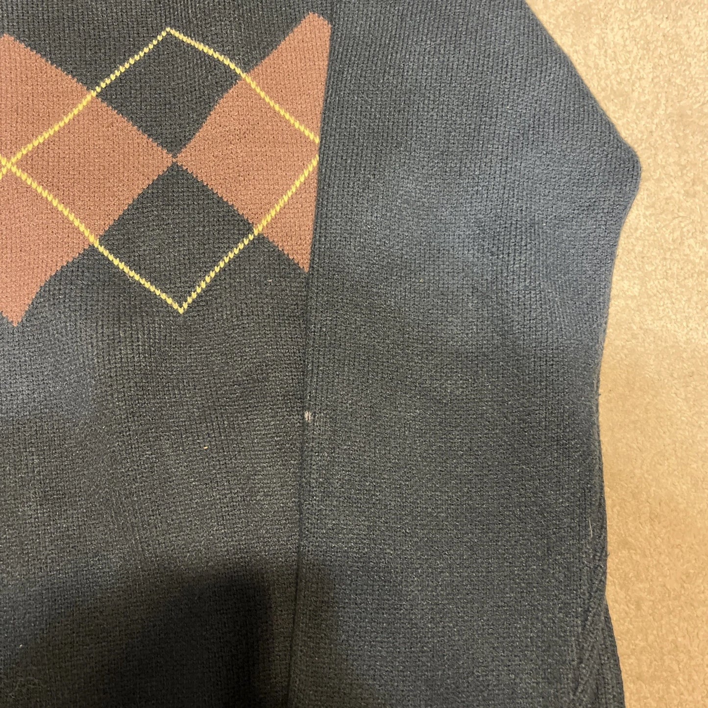 Taylor Swift All Too Well Argyle Sweater Size Small