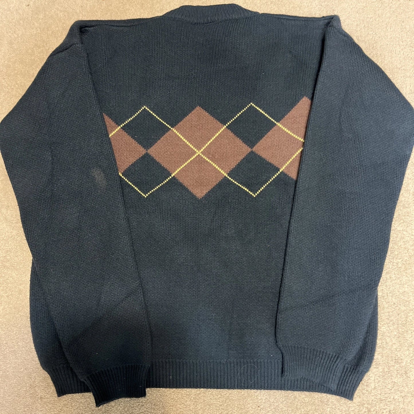 Taylor Swift All Too Well Argyle Sweater Size Small